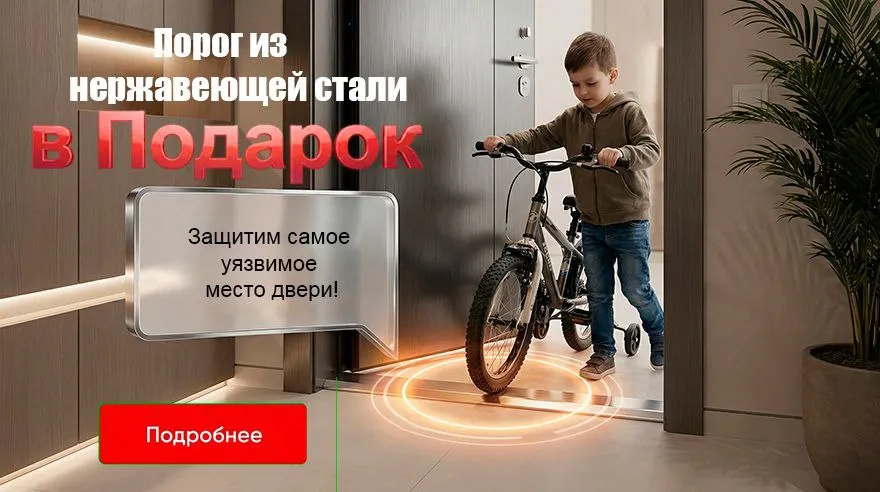 Акция: порог в подарок