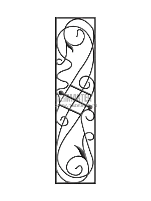 Решетка для дверей модель 60