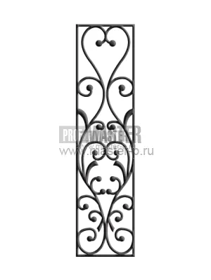 Решетка для дверей модель 61