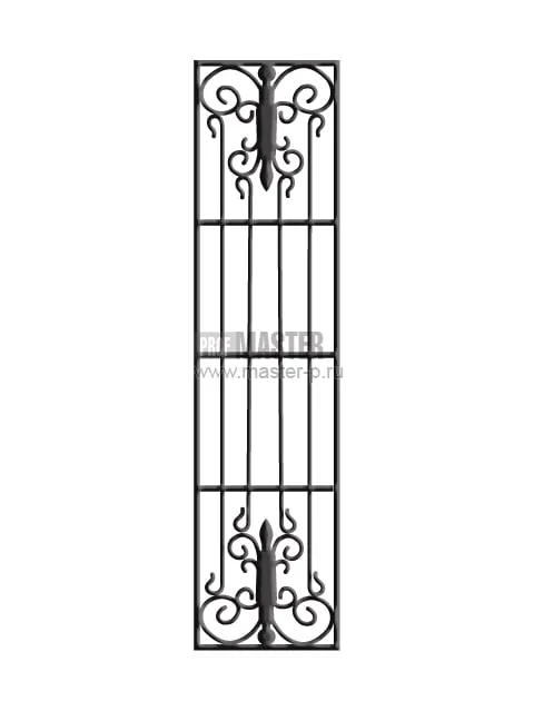 Решетка для дверей модель 62