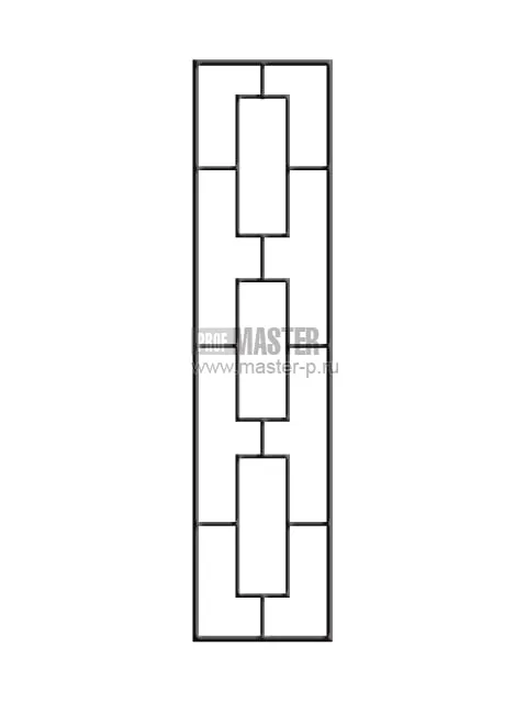 Решетка для дверей модель 65