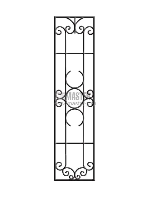 Решетка для дверей модель 66