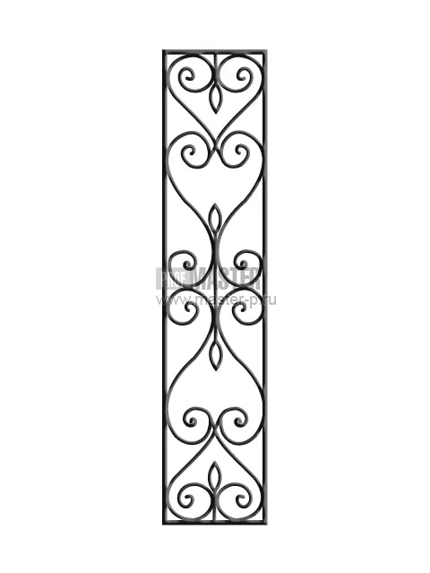 Решетка для дверей модель 67