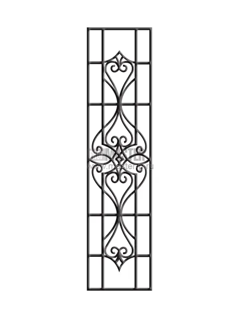 Решетка для дверей модель 68