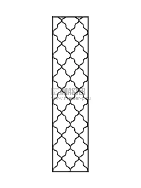 Решетка для дверей модель 69