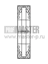 Решетка для дверей модель 72