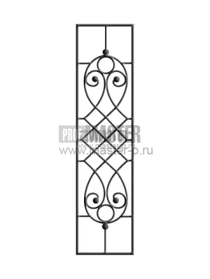 Решетка для дверей модель 74