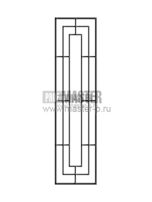 Решетка для дверей модель 75