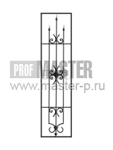 Решетка для дверей модель 76