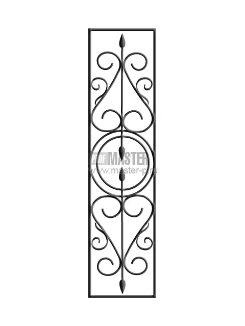 Решетка для дверей модель 77