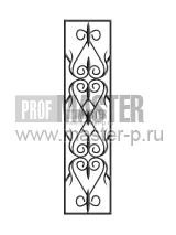 Решетка для дверей модель 79