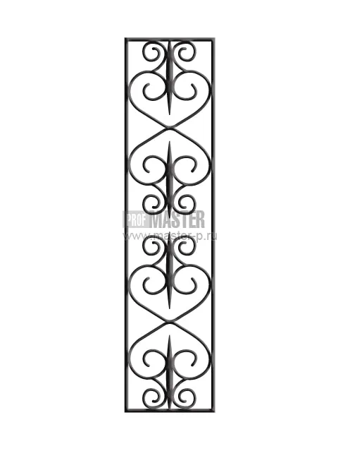 Решетка для дверей модель 81