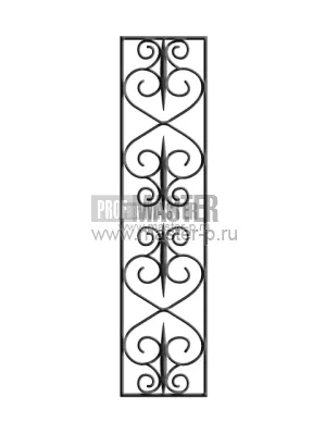 Решетка для дверей модель 82