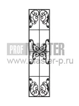 Решетка для дверей модель 83