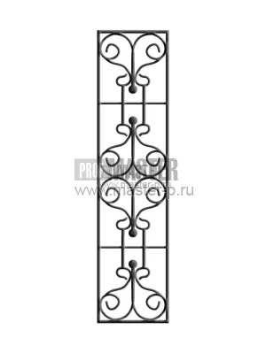 Решетка для дверей модель 84
