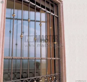 Кованная решетка модель 02