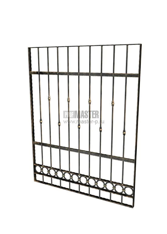 Кованная решетка модель 02