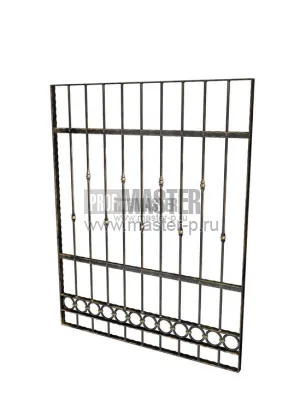 Кованная решетка модель 02