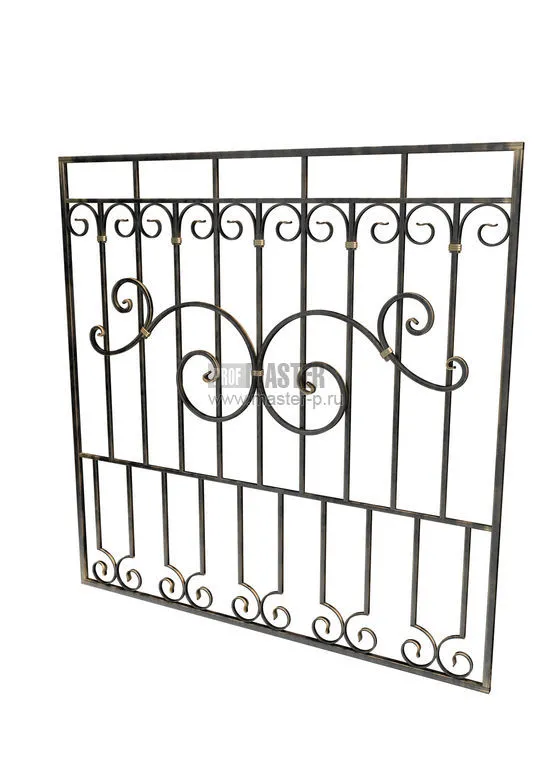 Кованная решетка модель 07