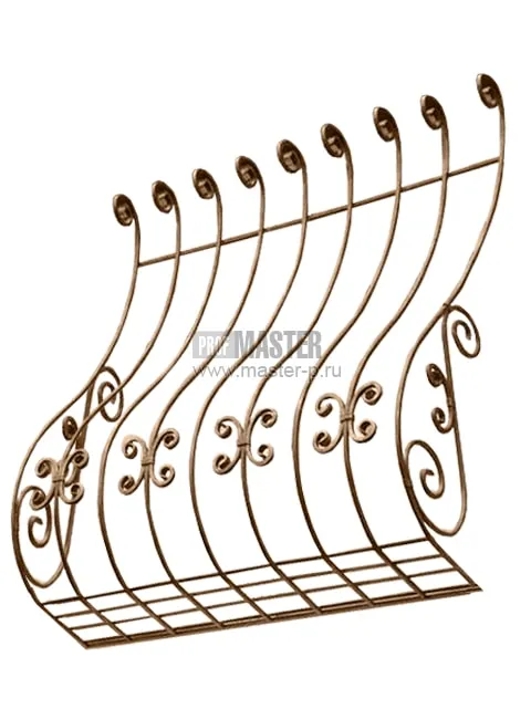 Дутая решетка модель 10