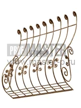 Дутая решетка модель 10