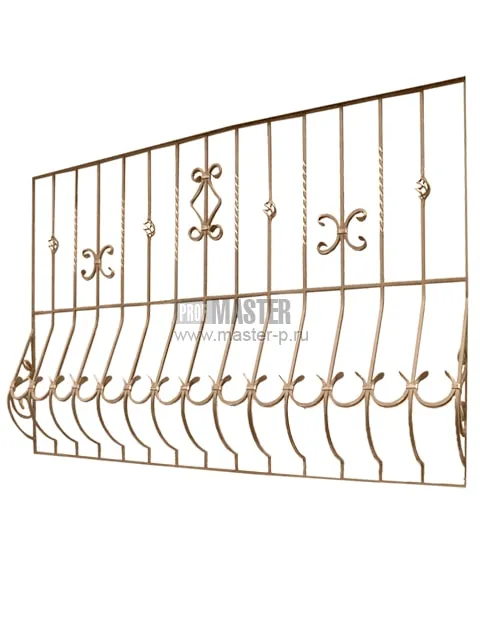 Дутая решетка модель 14