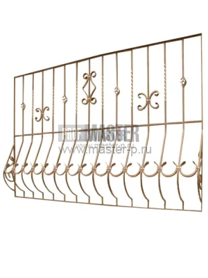 Дутая решетка модель 14