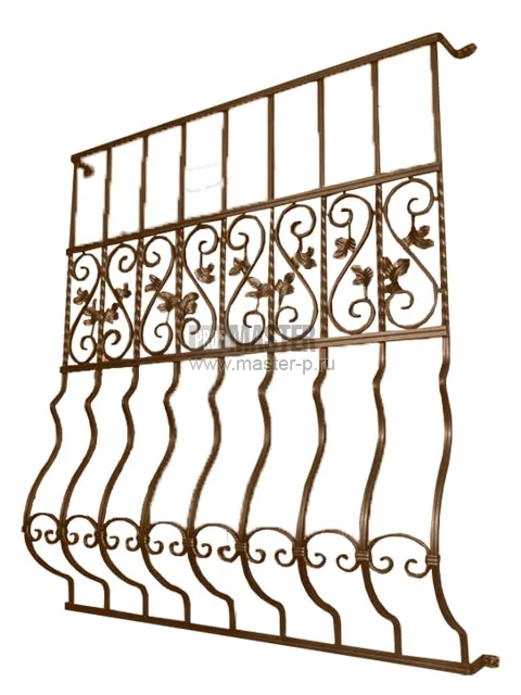 Дутая решетка модель 20