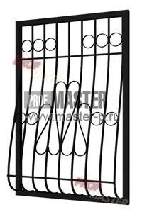 Стальная решетка модель 52