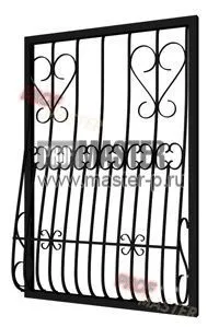 Стальная решетка модель 57