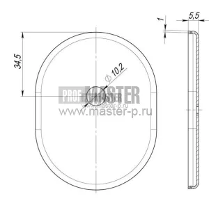 Декоративная накладка Armadillo BK-DEC (ATC Protector 1)