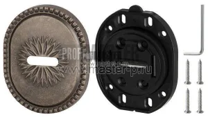 Декоративная накладка на сувальдный замок с шторками