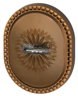 Декоративная накладка на сувальдный замок с шторками