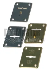 Декоративные накладки (хром, латунь) на сувальдные замки CISA