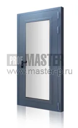 Противопожарная стальная дверь с остеклением свыше 25%