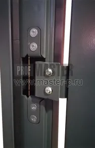 Стальная 2х створчатая дверь скрытые петли | Фото 8390