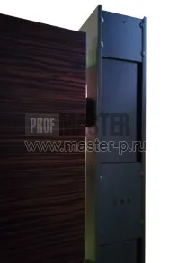 Стальная 2х створчатая дверь скрытые петли | Фото 8393