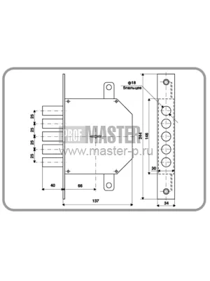 Замок Питон с системой раннего реагирования