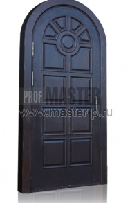 Арочная металлическая дверь Бурже