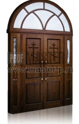 Арочная дверь в храм - Афон