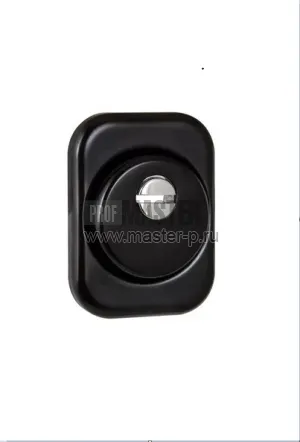 Броненакладка SECUREMME врезная, черная матовая