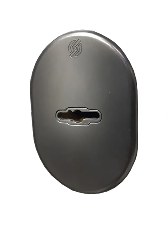 Декоративная накладка Securemme черная со шторками