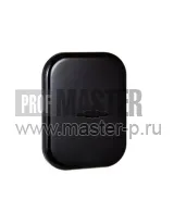 Квадратная накладка Securemme черная со шторками