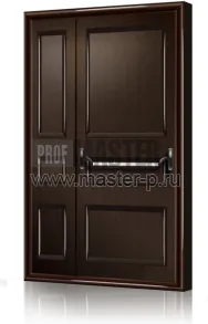 Дверь огнестойкая 2х створчатая ДМО-2MDF-Push-Bar | Фото 11883