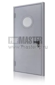 Дверь дымогазонепроницаемая EIS-60 с иллюминатором | Фото 13890