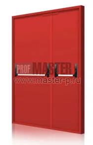 Дверь двухстворчатая дымогазонепроницаемая EIS-60 Антипаник Push Bar | Фото 13914