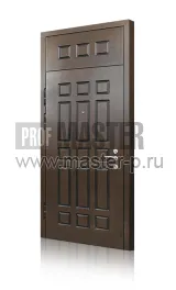 Входная дверь с фрамугой Пирамида