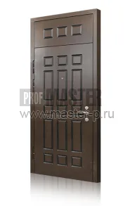 Входная дверь с фрамугой Пирамида | Фото 14514