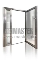 Противопожарная дверь из нержавеющей стали