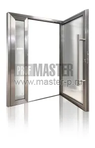Противопожарная дверь из нержавеющей стали
